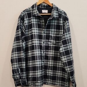 Old Navy Blue Casual Button Down Shirt